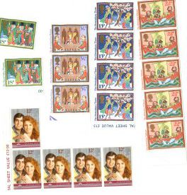 Postage stamps 1984